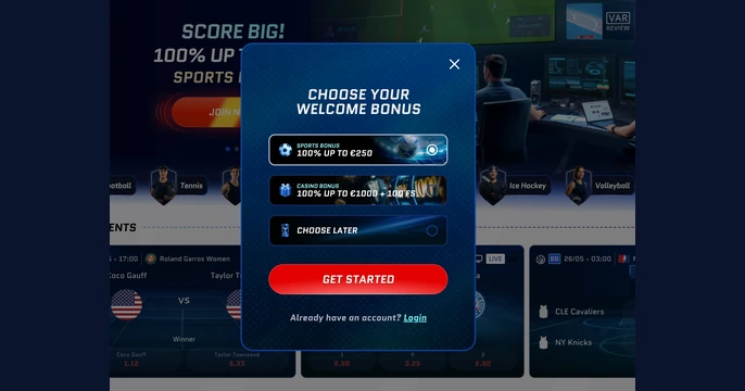 Scored Casino Bonus